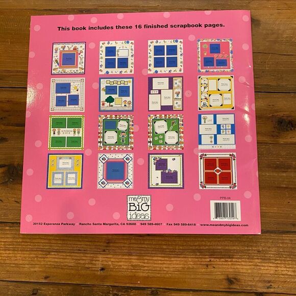 Power Page Instant Scrapbook Set of 5 Spring, Summer, Fall, Winter, School Days - Picture 4 of 16